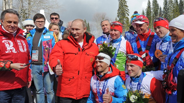 Президент РФ проведет встречу с российскими олимпийскими спортсменами